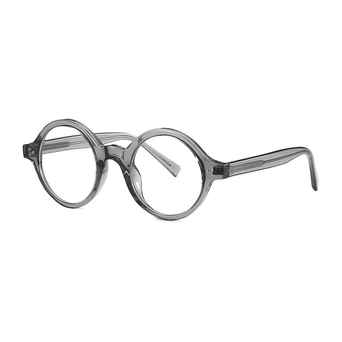 Pánske retro tanierové okrúhle progresívne multifokálne okuliare na čítanie